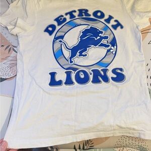 NFL branding Detroit Lions girls Medium 7-8 T-Shirt